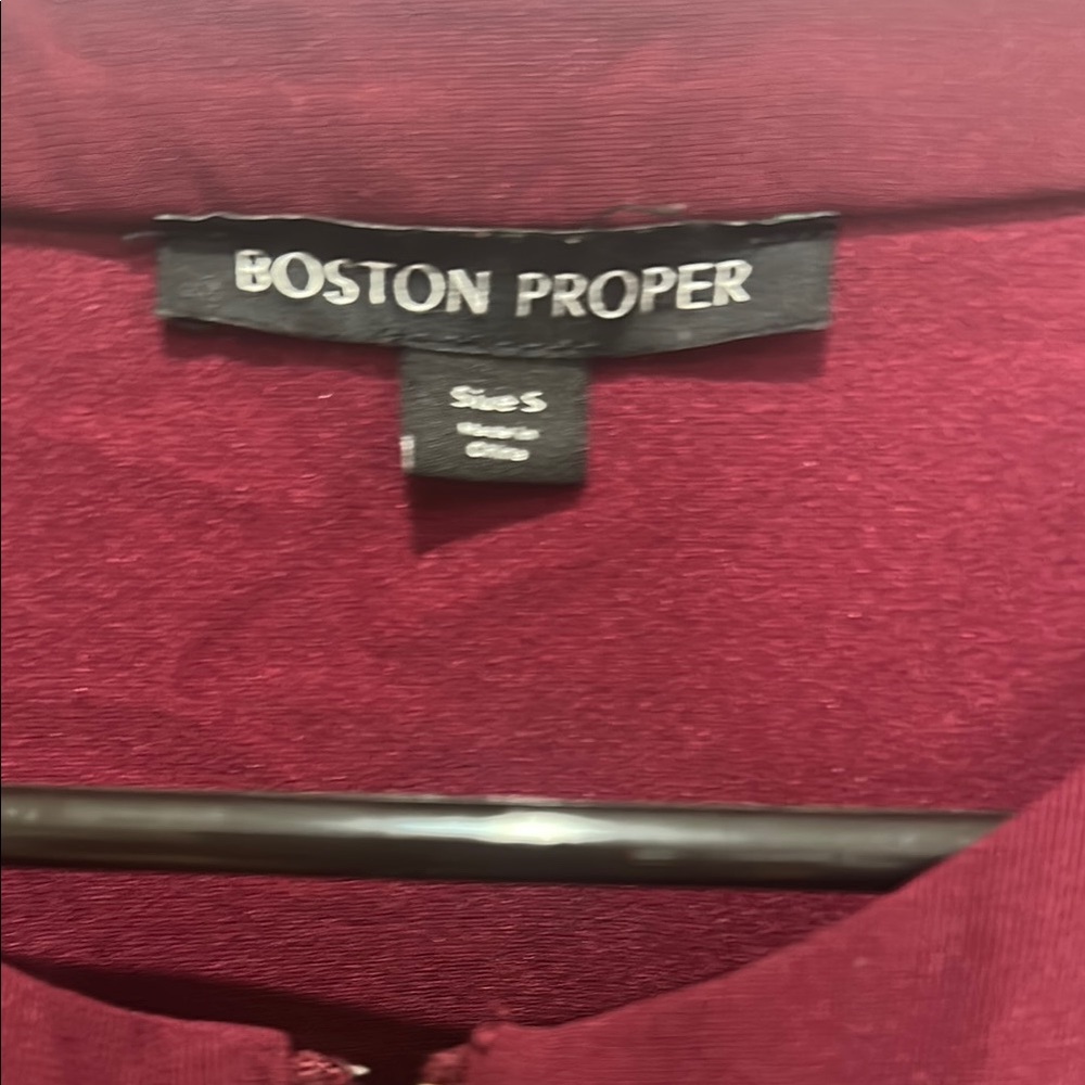 Boston Proper Deep Red Jacket. New Go Diction. Bu… - image 2